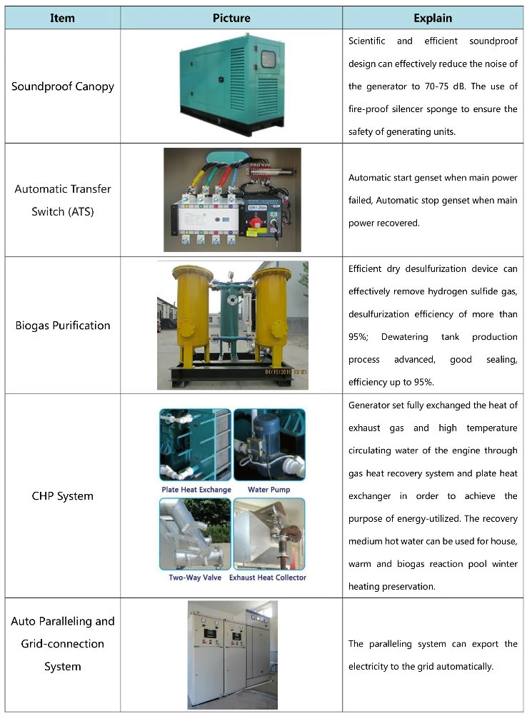 50kw Biomass Generator Set for Gasifier Use Wood Ship