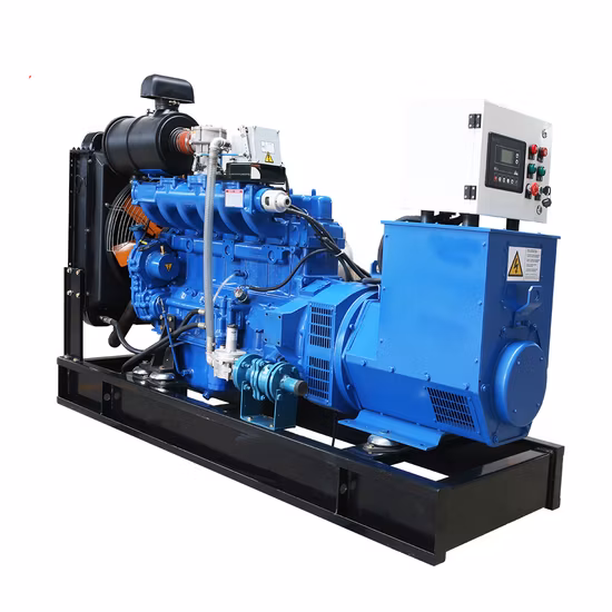 Generador eléctrico Prime Power 160kw Grupo electrógeno de biomasa