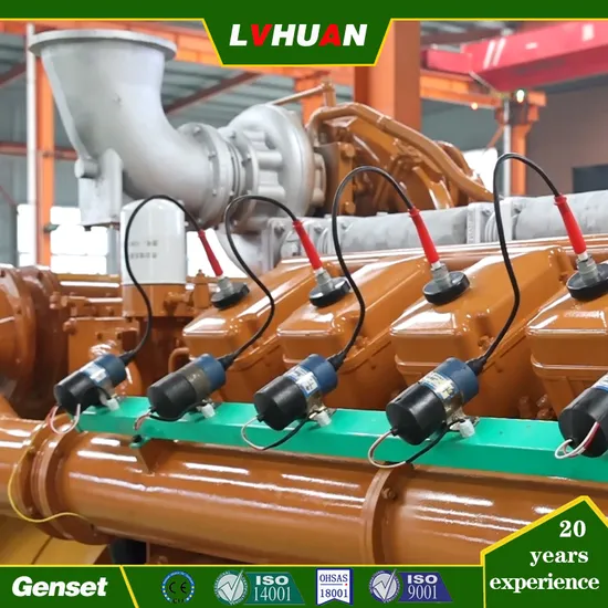 Proyecto llave en mano Planta de energía de biomasa Generador eléctrico a gas