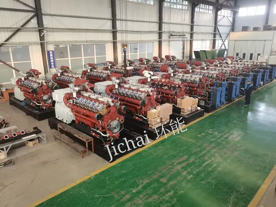 Planta de energía de gas natural 30MW Gas